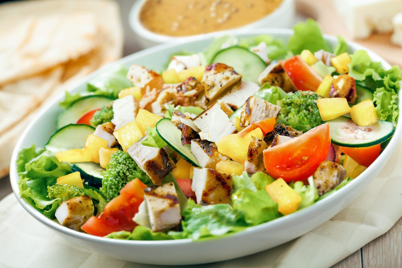 Pineapple-Chicken Salad