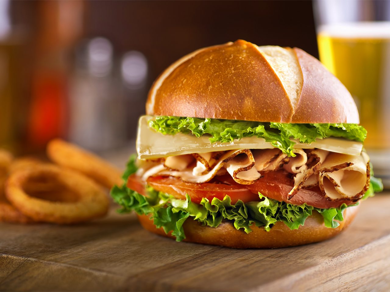 Asiago Roasted Turkey Sandwich