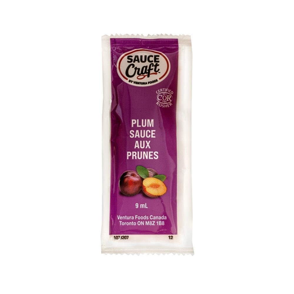 Sauce CraftMD Sauce Aux Prunes Sachets Individuels Ventura Foods Canada
