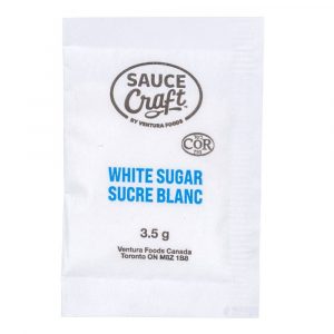 Sauce Craft™ White Sugar Single Serve Packet