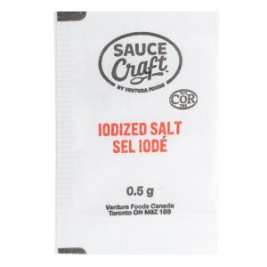 Sauce Craft™ Iodized Salt Single Serve Packet