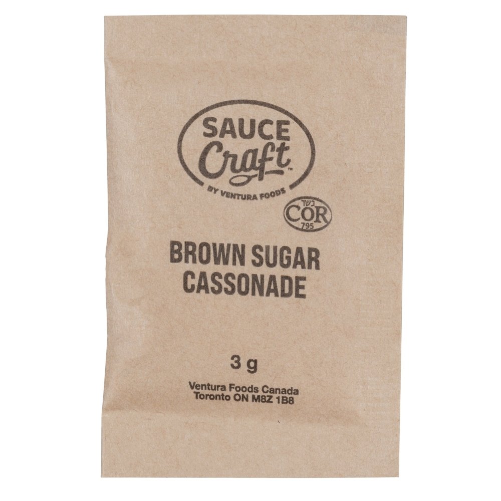 Sauce Craft™ Brown Sugar Single Serve Packet - Ventura Foods