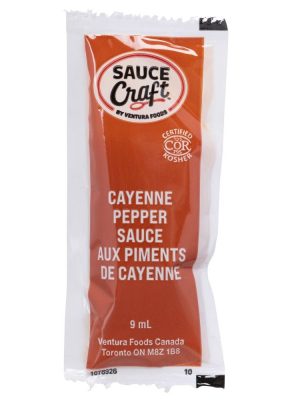 Sauce Craft® Cayenne Pepper Sauce Single Serve Packet